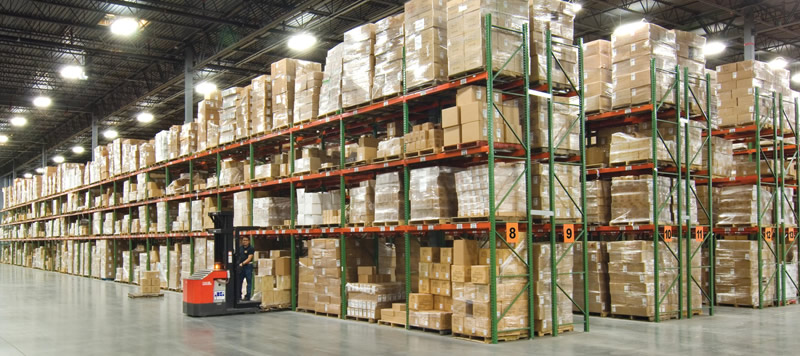 Industrial pallet racking warehouse in Macon Georgia